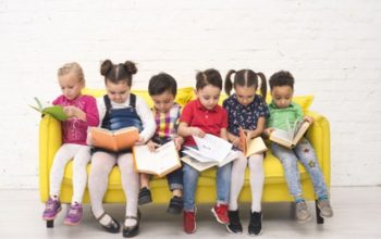 niños leyendo lectura libros