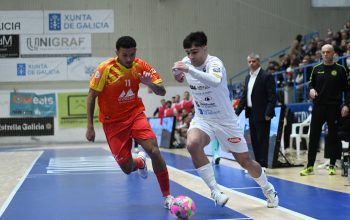 Los ferrolanos tuvieron que remar contracorriente hasta la recta final del partido