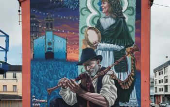 Mural de As Pontes 'Festas do Carme'