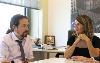 pablo Iglesias y Yolanda