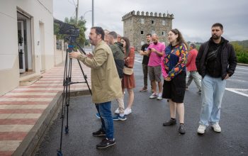 pablo fontenla filmando - foto iago lourido