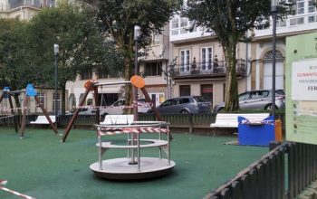 parque infantil cerrado