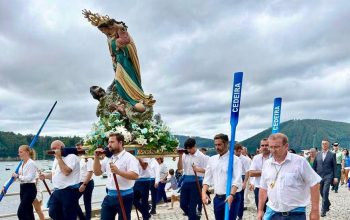 patrona cedeira virxe do mar procesion maritima