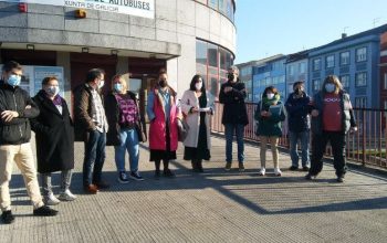 plataforma autobus ferrol coruña