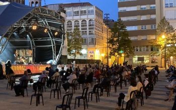 plaza de armas concierto uxia fiestas ferrol