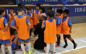 prebenjamin entreno O parrulo niños fútbol