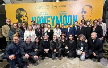 premier preestreno de Honeymoo y el actor Javier Gutiérrez