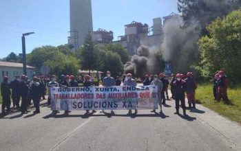 protesta auxiliares Endesa