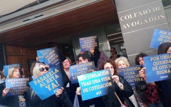 protesta colegio abogados ferrol