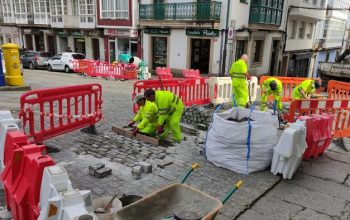 reparacion calles adoquin ferrol