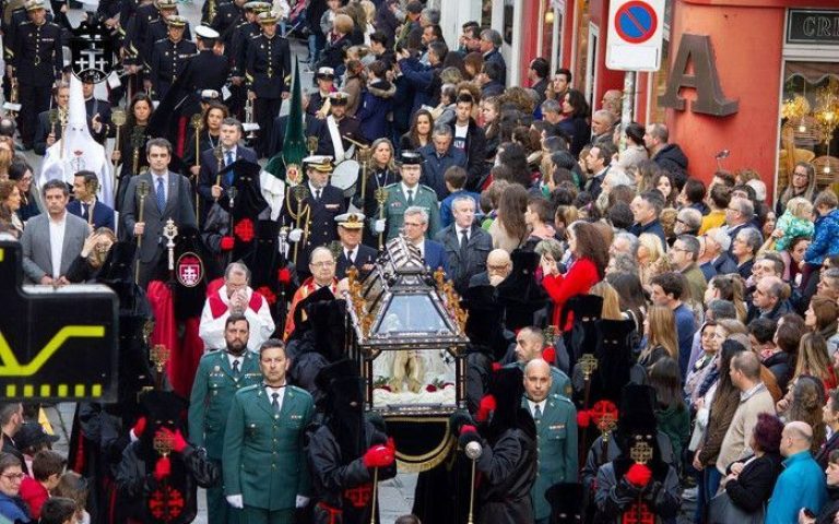 santo entierro calle real