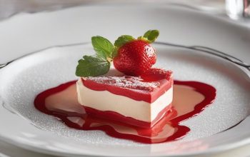 semifrío de fresas