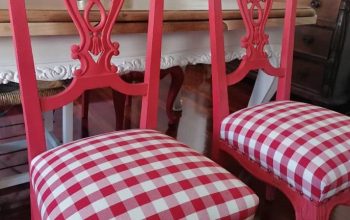 sillas muebles reciclaje