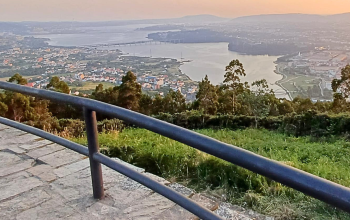 solpor no miradoiro de Ancos