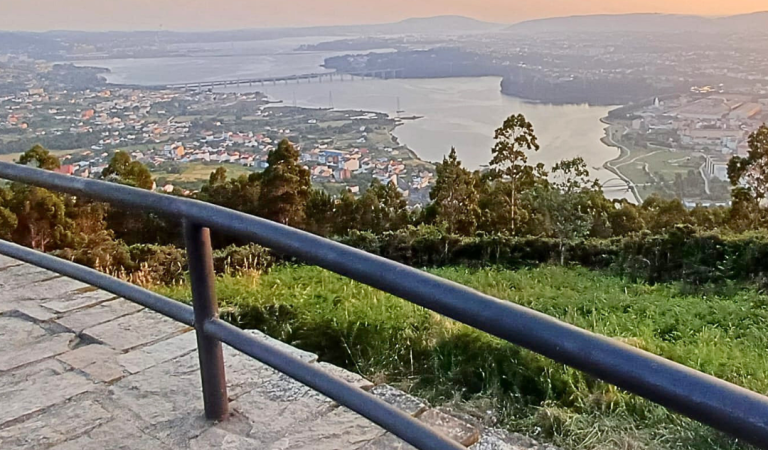 solpor no miradoiro de Ancos