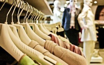 tienda, ropa, comercio