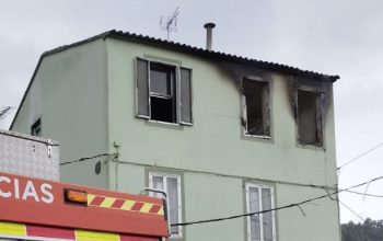 vivienda incendio cedeira