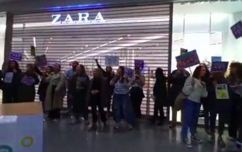 zara odeon huelga inditex